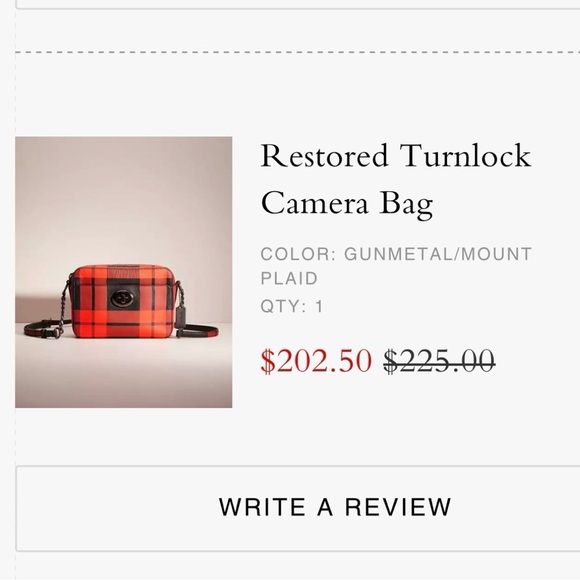 Coach Camera bag - Picture 2 of 9